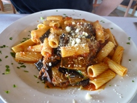 Rigatoni Alla Siciliana at Mangia Mangia