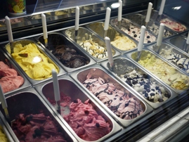 Gelato at Mangiamo Gelato Caffe