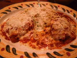 Mozzarella Marinara at Mangia Mangia