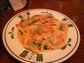 Fettuccine Gabriella at Mangia Mangia